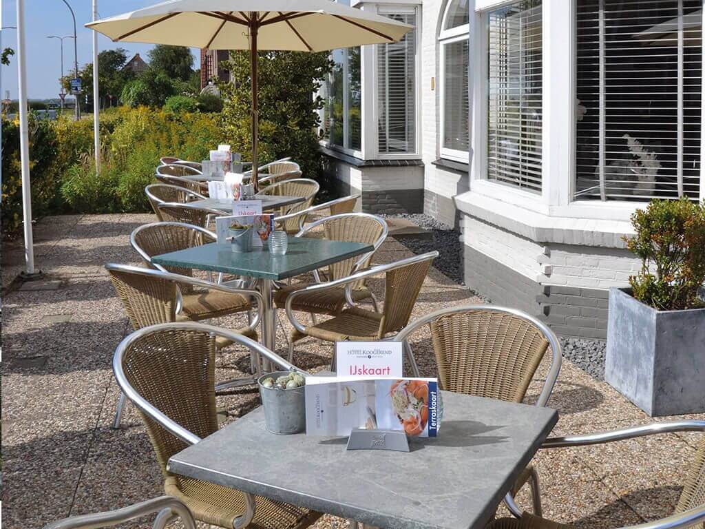 Hotel-Restaurant Koogerend - terras